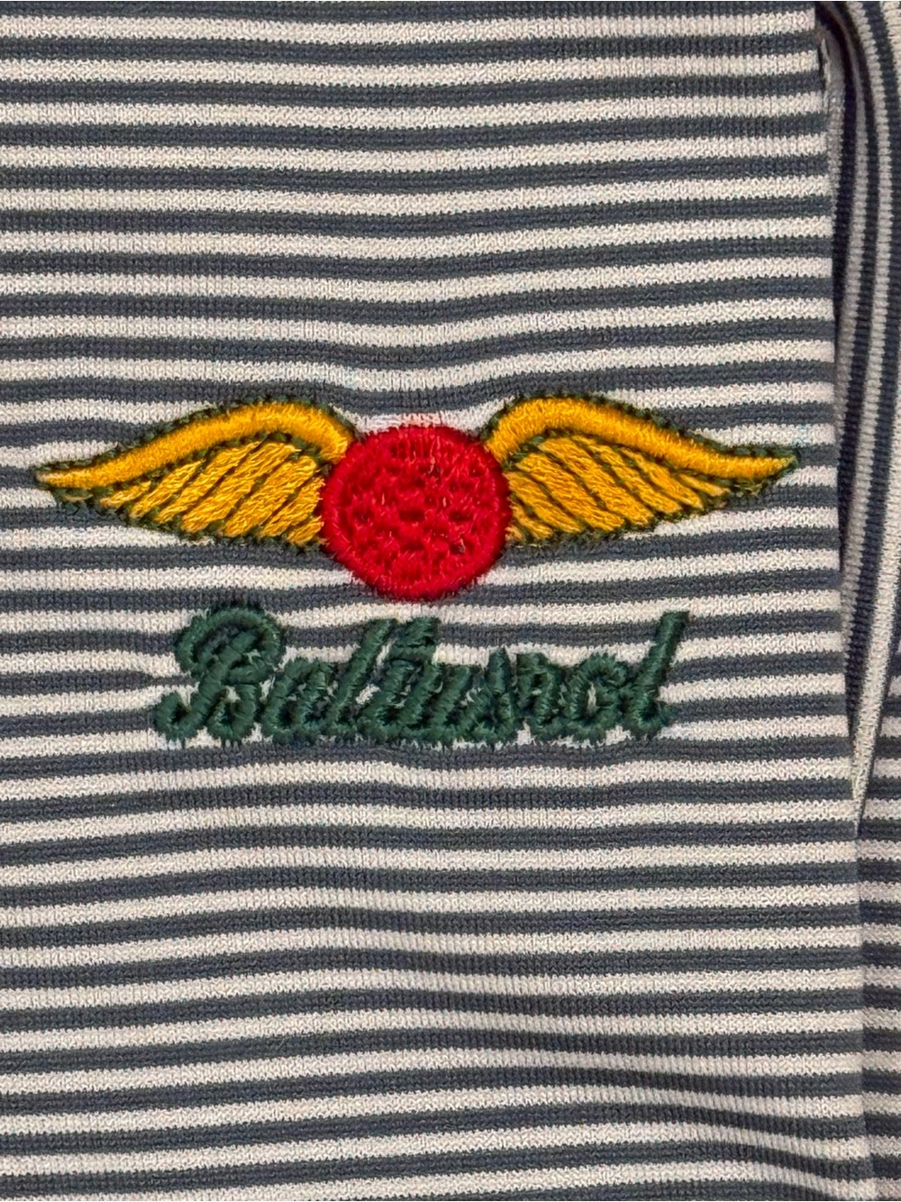 Baltusrol Holderness & Bourne Striped Men's Polo - Picture 3 of 4